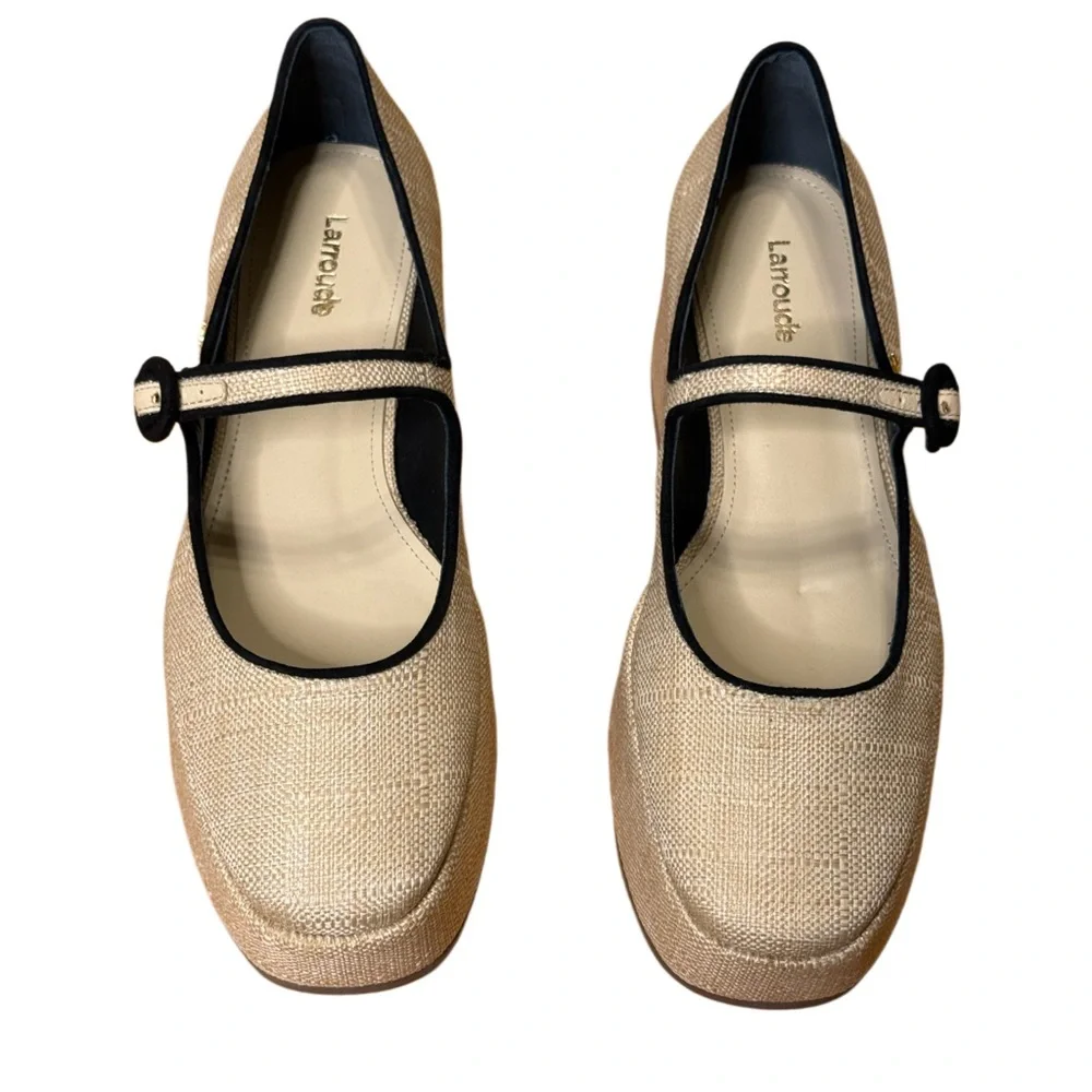 Larroudé Blair Flatform Mary Jane Shoes NWOT